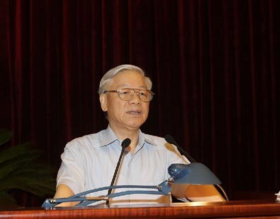 ผลักดันการปฏิบัติการชี้น้ำของพรรคต่องานด้านการรักษาความมั่นคง